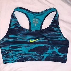 Nike compression sports bra
